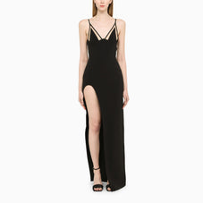 Alexander Mcqueen アレクサンダーマックイーンブラックウールブレンドドレス - Image 3