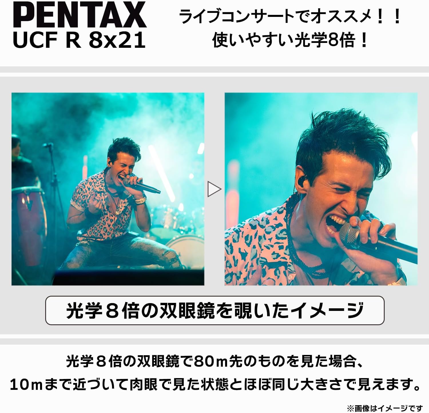 Pentax 8x21 UCF R
