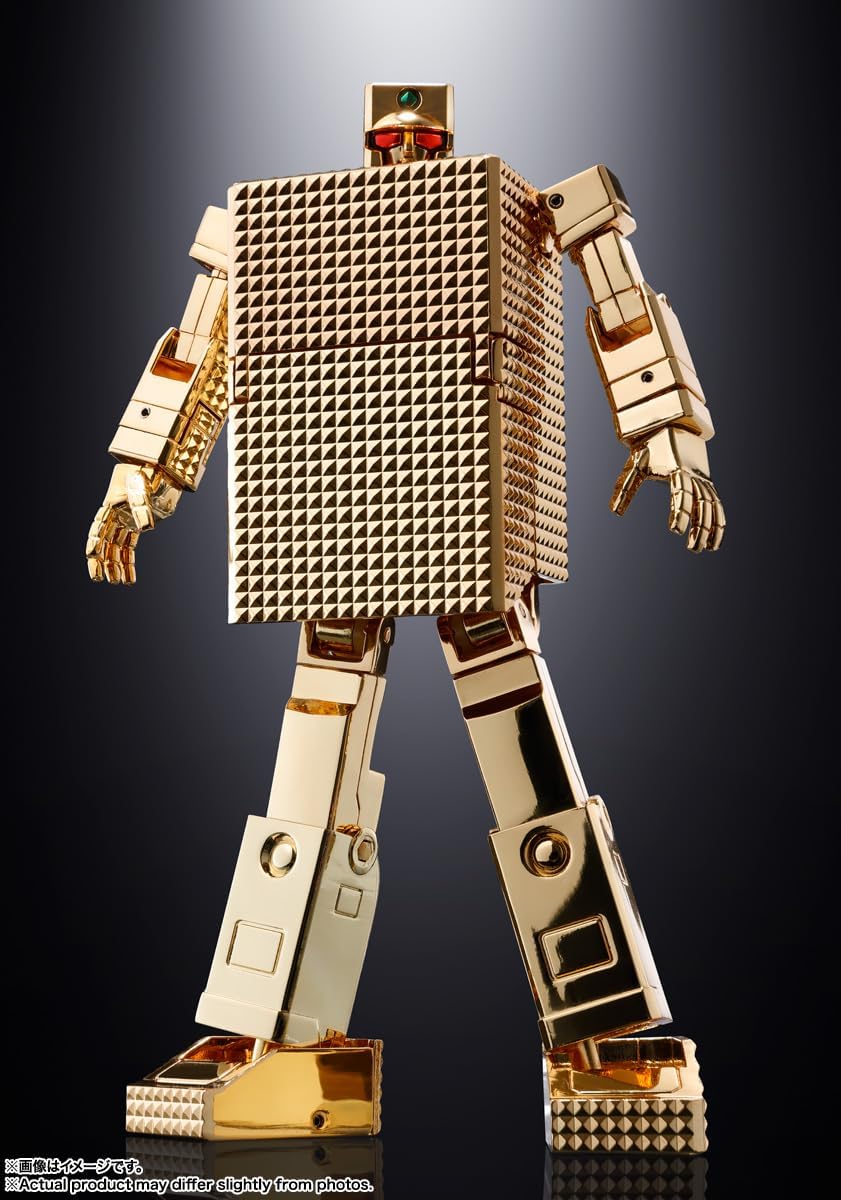 Tamashi Nations Soul of Chogokin GX-32SP Golden Warrior Gold Lightan Chookin 50th Version, Approx. 5.1 inches (130 mm), PVC, ABS & Diecast, Pre-painted Action Figure