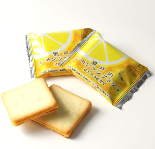 Okayama Prefecture, Lemon Langsha Honey, Pack of 30, Okayama Souvenir, Souvenir, Treats