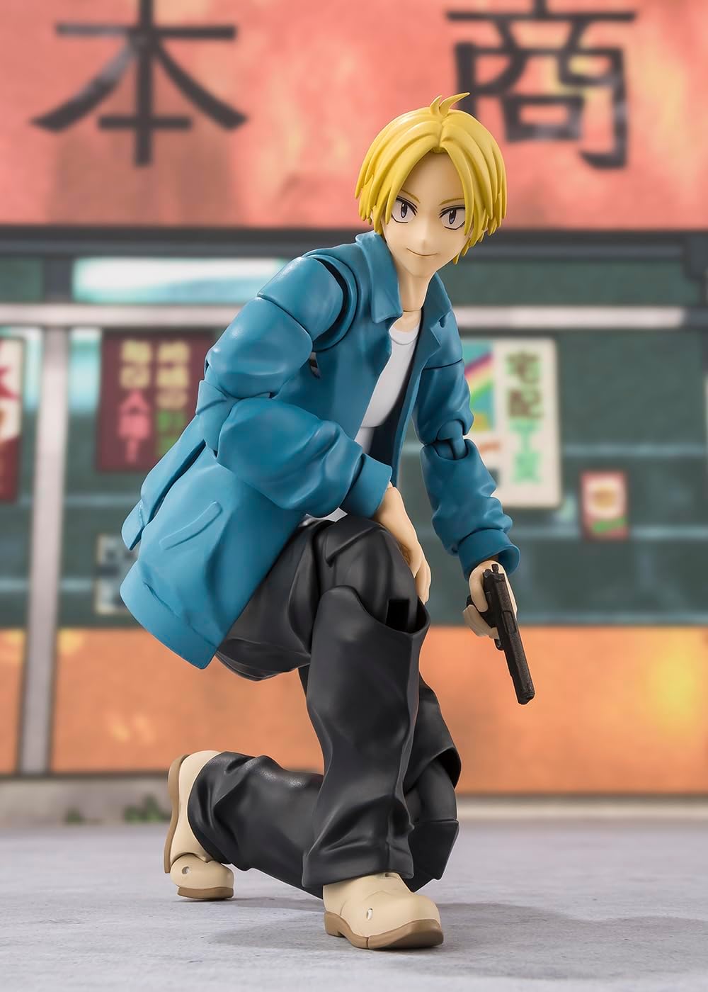 TAMASHII NATIONS S.H. Figuarts Sakamoto DAYS Shin Asakura, Approx. 5.7 inches (145 mm), PVC & ABS, Pre-painted Action Figure