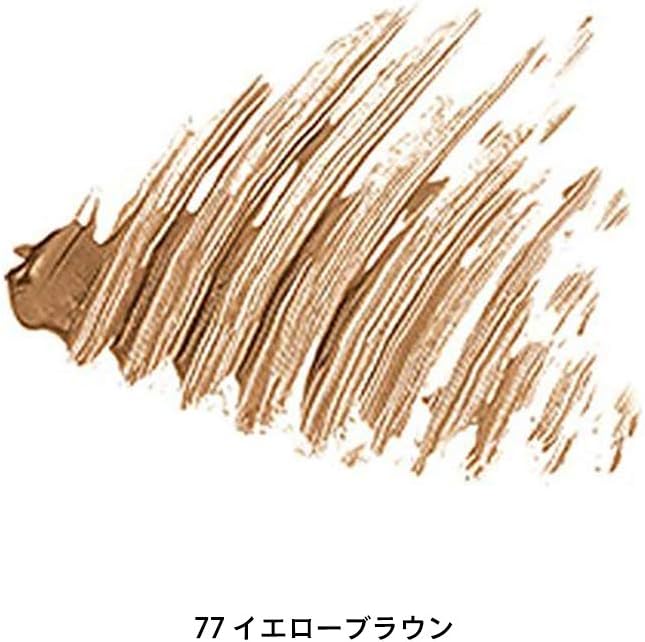 Maquillage Eyebrow Color Wax 77 Yellow Brown Eyebrow Mascara Waterproof 0.2 oz (5 g)