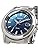 Seiko SBPN071 Solar Quartz Men's Wristwatch, Silver, Blue, Bracelet Type