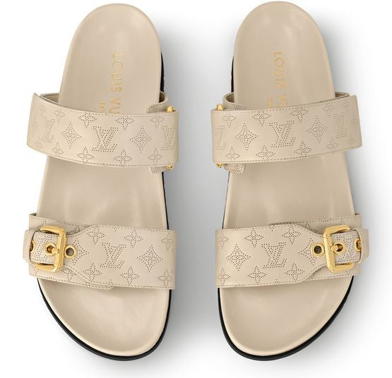 LOUIS VUITTON Bom Dia Flat Comfort Mule - Image 3