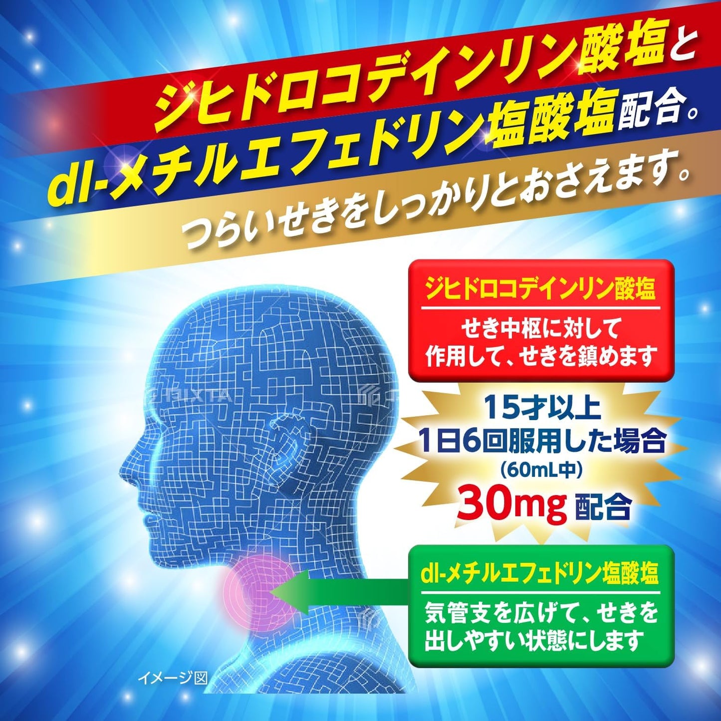 【指定第2類医薬品】パブロンせき止め液 120mL