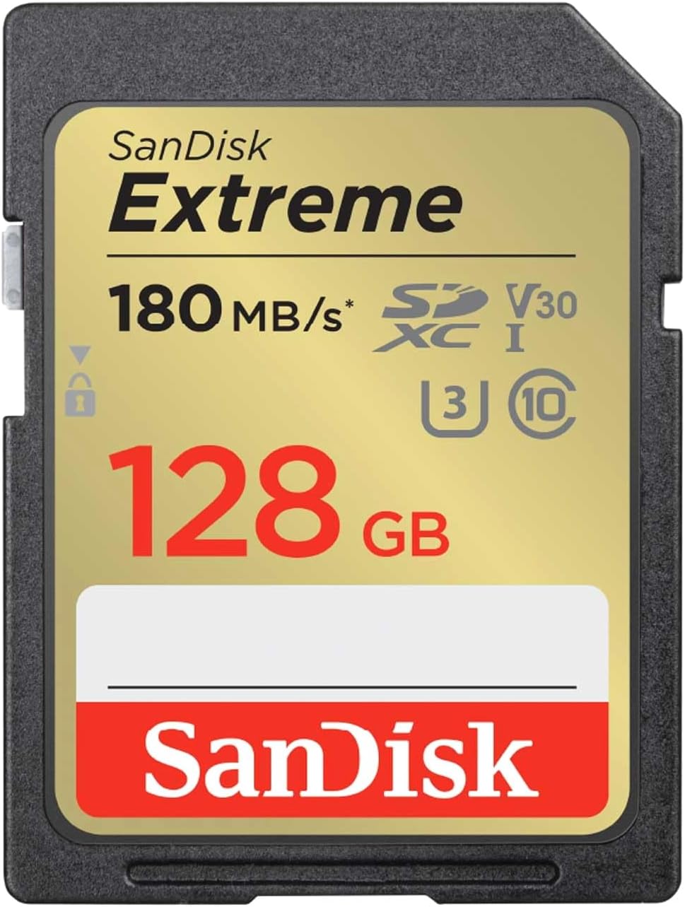 Sony ILCE-6400 APS-C Mirrorless SLR Camera α6400 B + [SanDisk Genuine Product] SD Card, 128 GB SDXC, Class 10, UHS-I U3, V30, SanDisk Extreme SDXVA-128G-GHJIN Simple Design Package