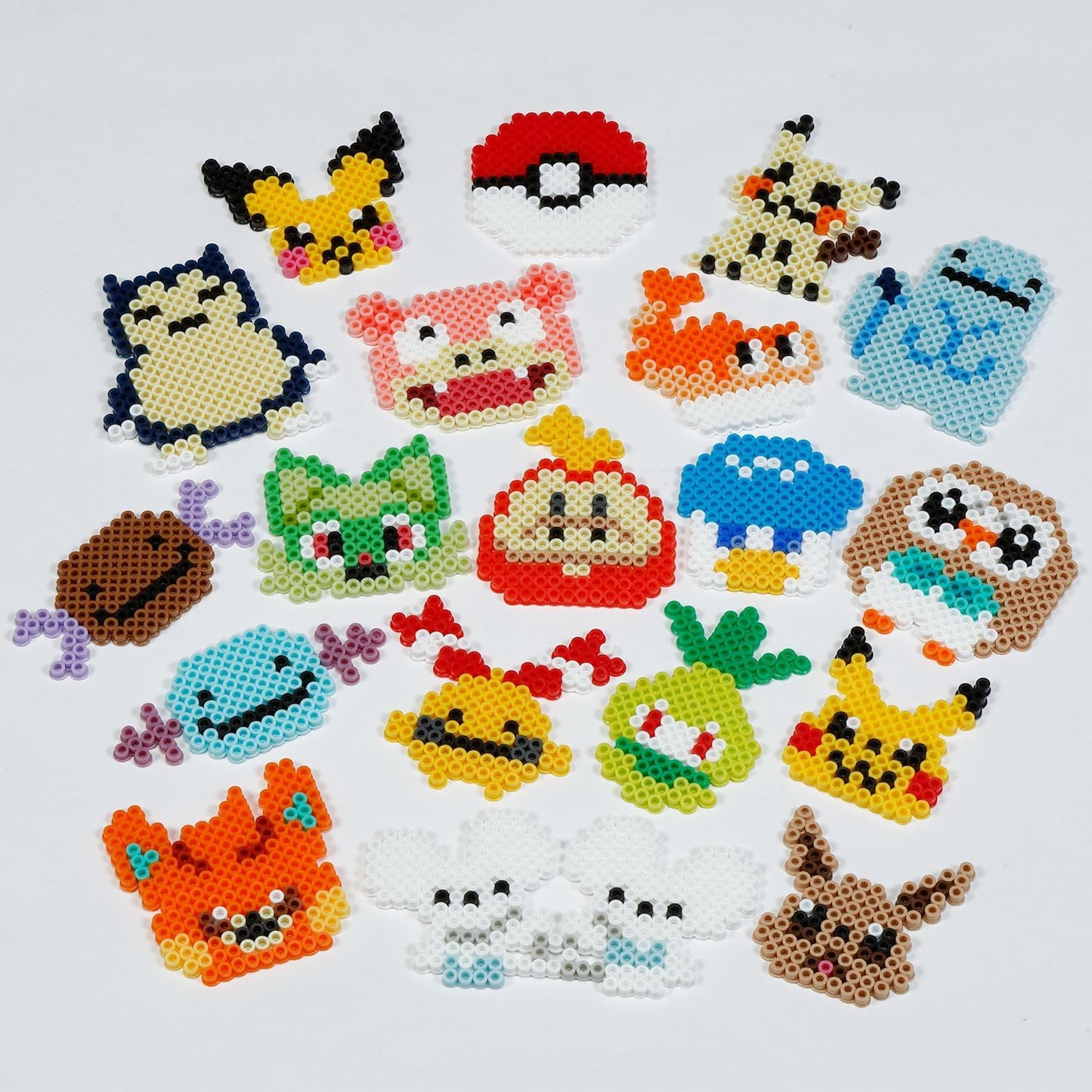 Kawada 80-57079 Parlor Beads, Pokémon, Full Set, 5 Years and Old, Iron Beads, Toy, Hobby