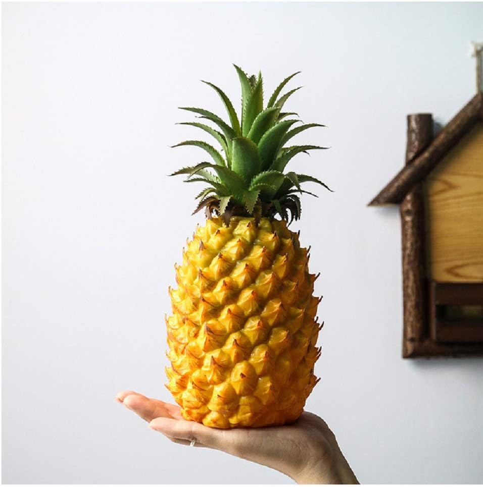 Mythological Square, Pineapple, Fruit Food, Sample Model, Okinawa, Hawaii, Tropical Restaurant, Cafe, Coffee Shop, Display, Exhibition, Real, Exhibition, Real, Exquisite, Realistic Artisan Craft