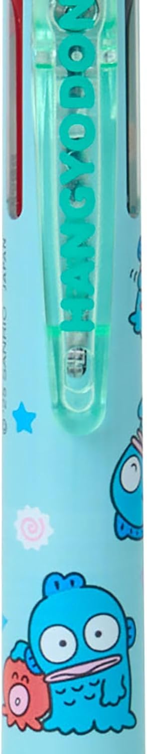 Sanrio FriXion Ball 3 Slim Hangyodon Polycarbonate, Ball Diameter: 0.015 inches (0.38 mm), Ink Color: Black, Red, Blue, Retractable 928062