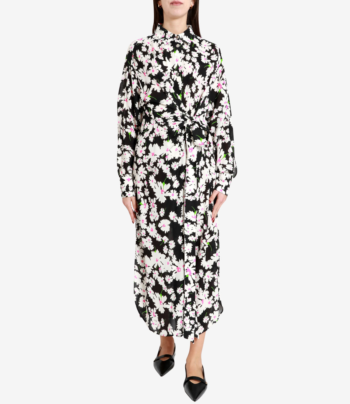 Msgm MSGMは黒いドレスを着ています - Image 3