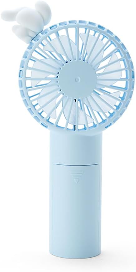 Sanrio 212164 Cinnamoroll Character 2-Way Fan, Cinnamon, 7.1 x 3.9 x 1.6 inches (18 x 10 x 4 cm)