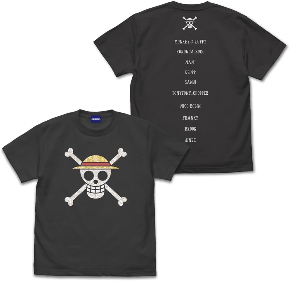 (Official) Costa One Piece Straw Like Pirate Flag Paisley T-shirt SUMI L Size