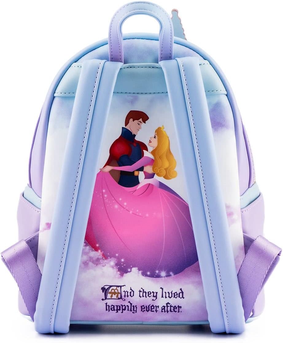 Loungefly Bolso de hombro Sleeping Beauty Castle
