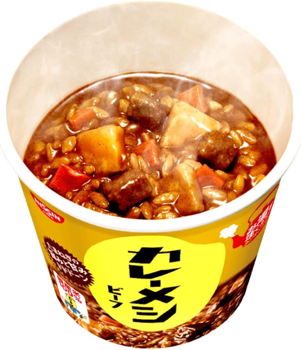 Nissin Foods Curry Meal, Beef, 3.8 oz (107 g) x 6 Packs