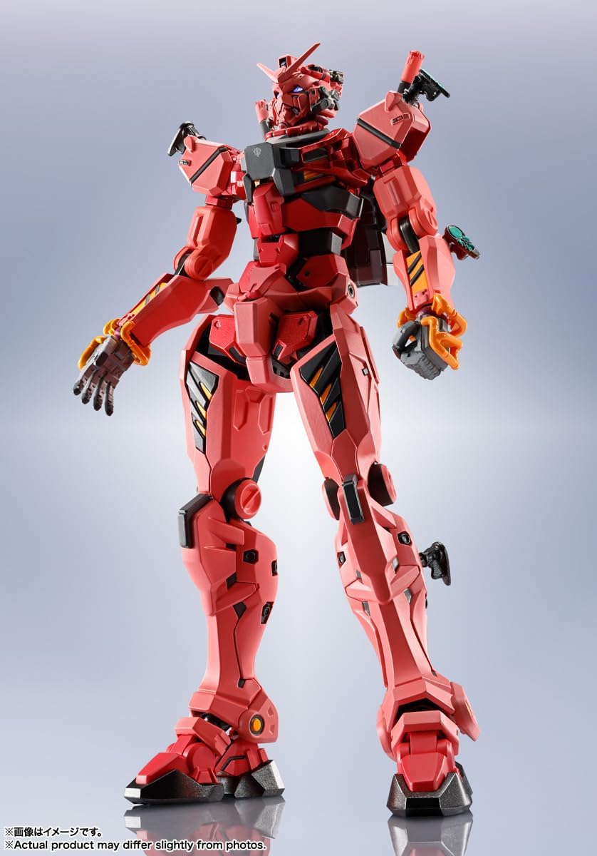 TAMASHII NATIONS METAL ROBOT Spirits, Mobile Suit Gundam GQuuuuuuuX (Reading: Siegax), Red Gundam, Approx. 6.1 inches (155 mm), ABS & Die Cast & PVC Pre-painted Action Figure