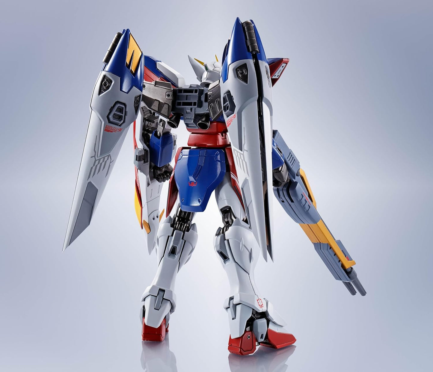 Tamashi Nations Metal Robot Spirits New Mobile Battle Gundam W Side MS Wing Gundam Zero, Approx. 5.5 inches (140 mm), PVC, ABS & Diecast, Pre-painted Action Figure