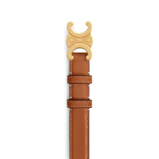 CELINE Medium Triomphe belt in natural calfskin - Image 3