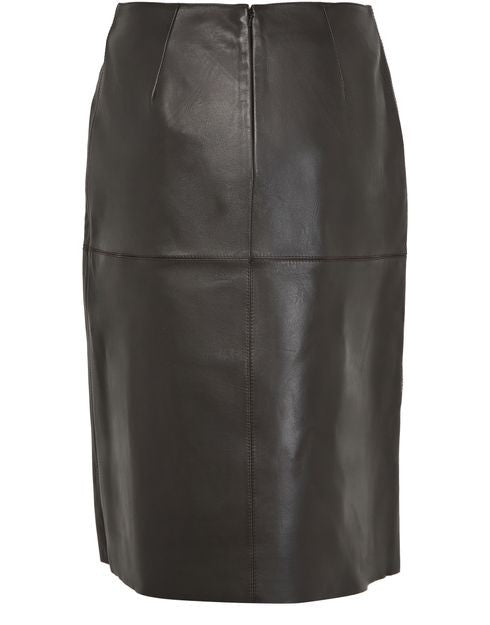 SOEUR Gwen leather midi skirt - Image 3