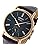 Seiko Premier SRK040P1 Quartz Unisex Watch, Dark Gray x Brown
