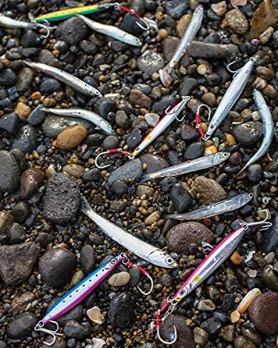 Shimano Colt Sniper JM-C20R/JM-C30R/JM-C40R Sardine Rocket Metal Jig, 0.7 - 1.4 oz (20 - 40 g)