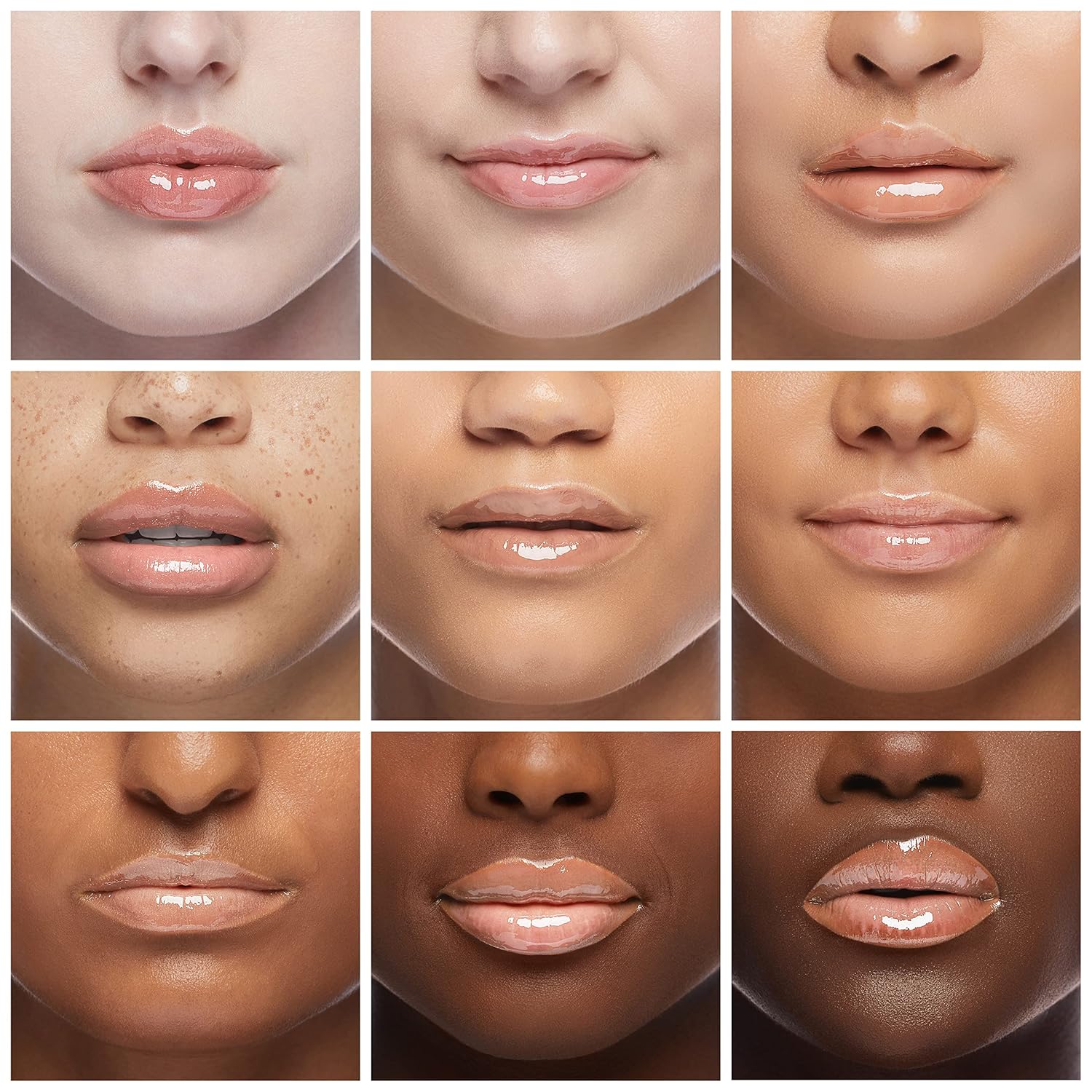 Manteca de Karité Lip Gloss de lato brillo L.A. Colors, de 0,14 onza, Transparente
