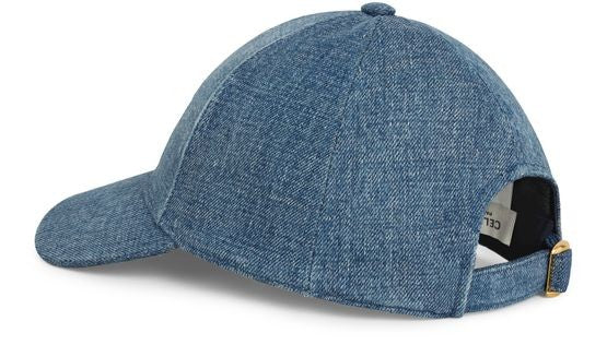 CELINE Baseball cap triumph in denim - Image 3