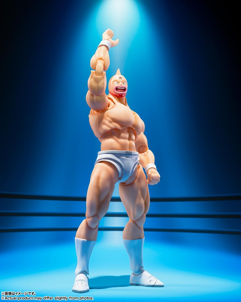 BANDAI SPIRITS S.H. Figuarts Kinnikuman - Perfect Superman Progenitor Edition, Approx. 6.1 inches (155 mm), PVC & ABS Pre-painted Action Figure