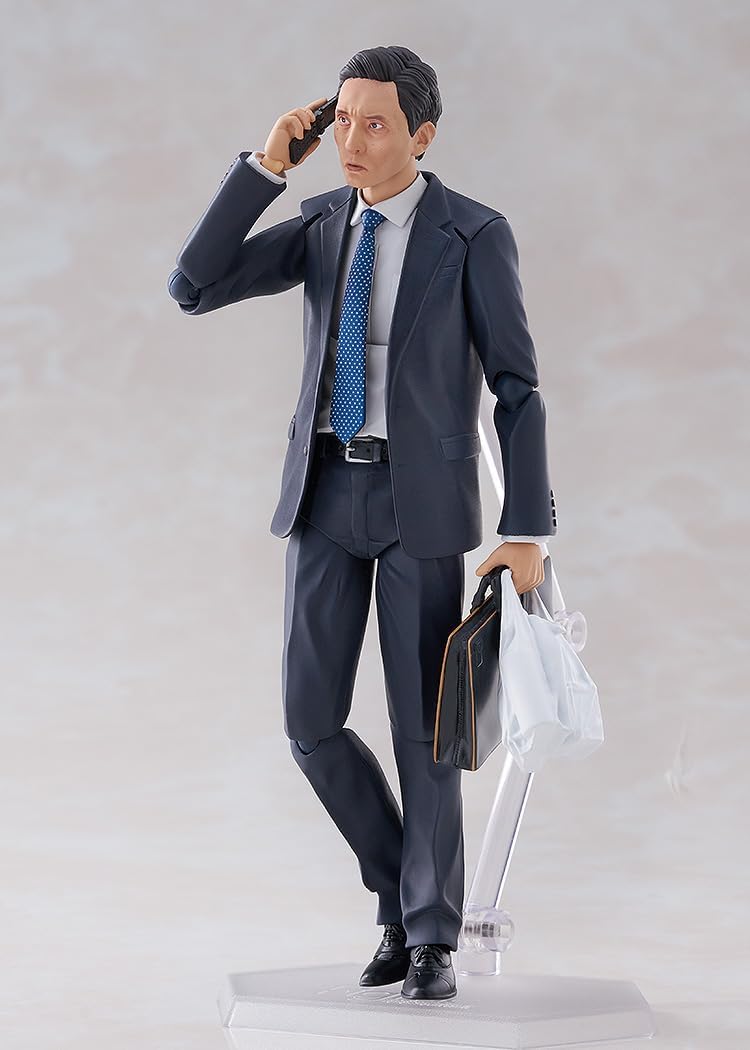 Max Factory figma The Solitary Gourmet Inogashira Goro Matsushige Yutaka ver. Renewal Version Nostalgic Set Meal Restaurant Set Non-scale Plastic Pre-painted Articulated Figure