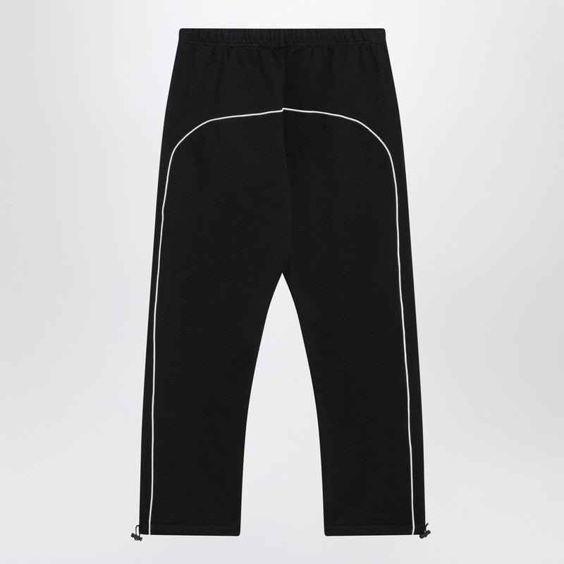 Fear Fear Of God Essentials コントラストトリム付きブラックジョギングパンツ - Image 3