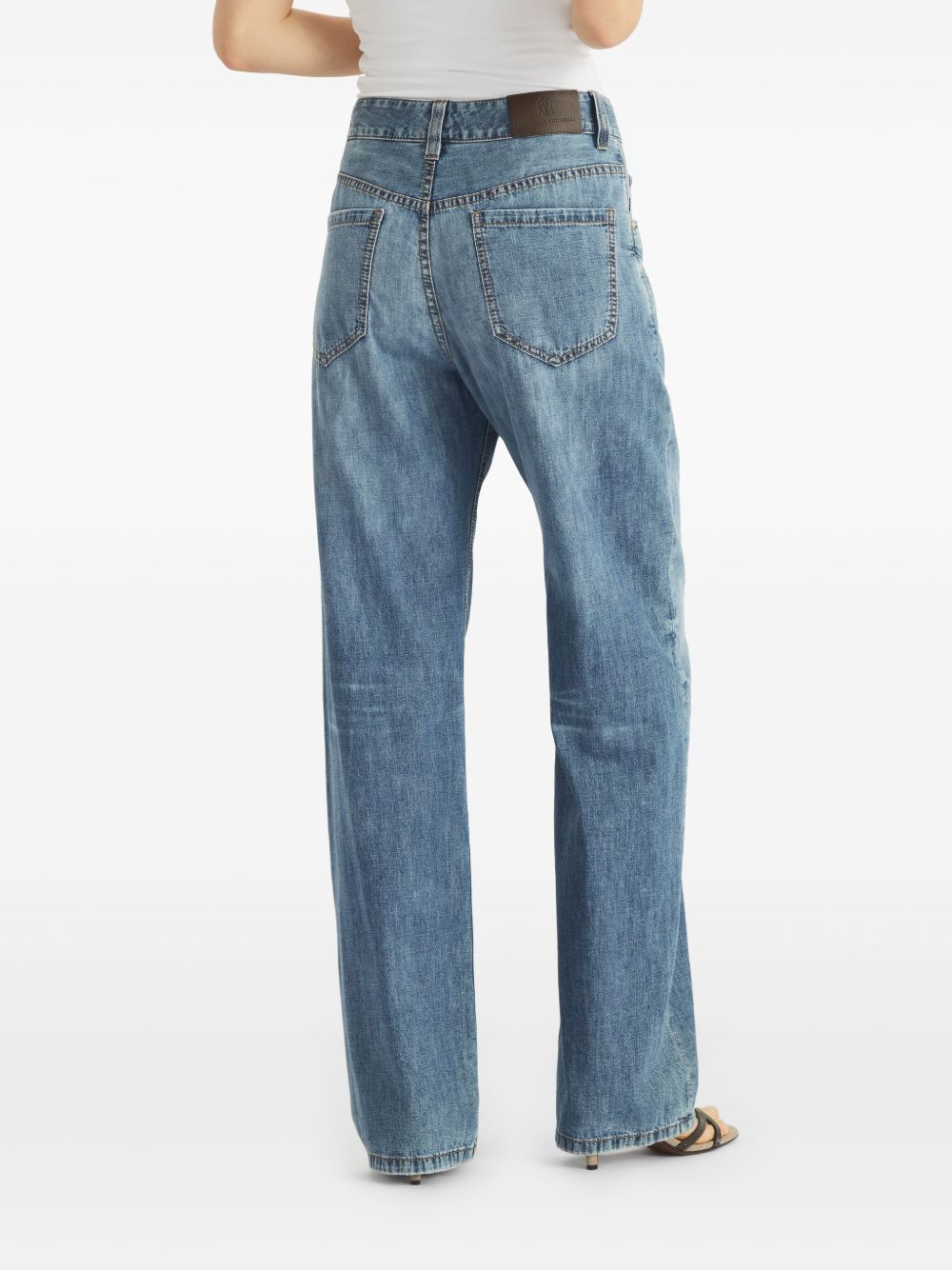 Brunello Cucinelli Denim Cotton Jeans - Image 3