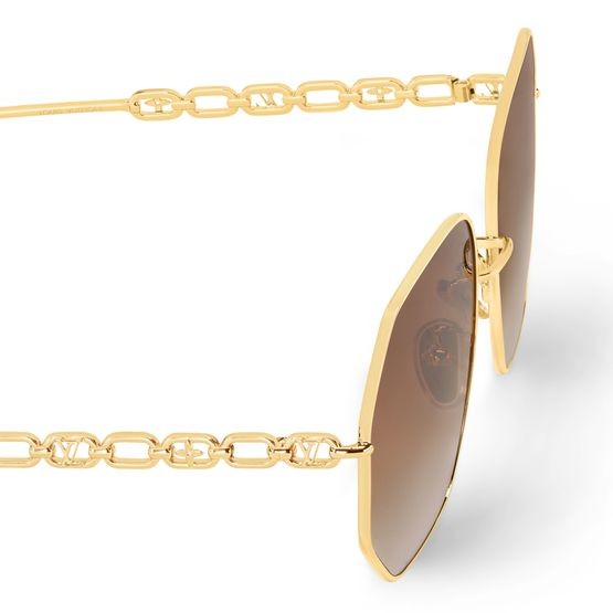 LOUIS VUITTON My LV Chain Round Sunglasses - Image 3