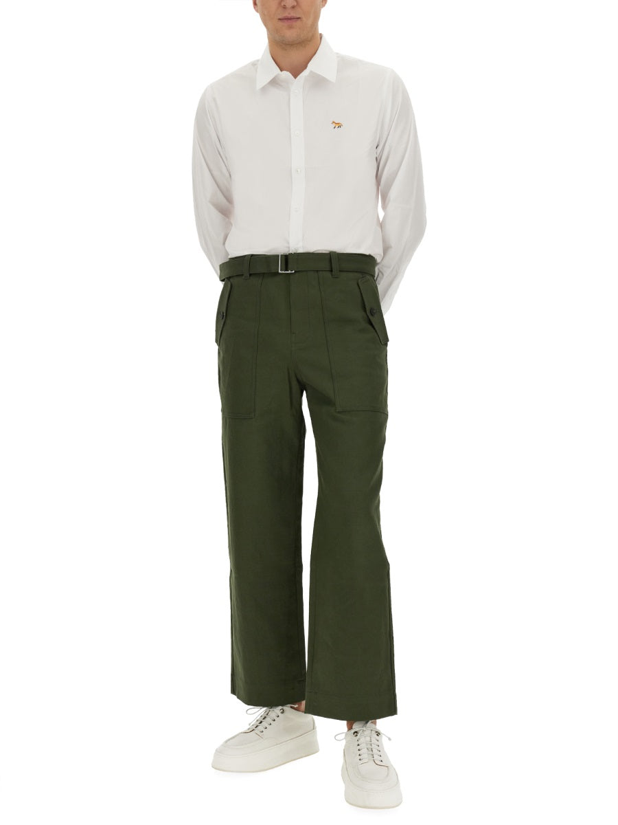 Maison メゾン・キツネ・ツイル・パンツ - Image 3