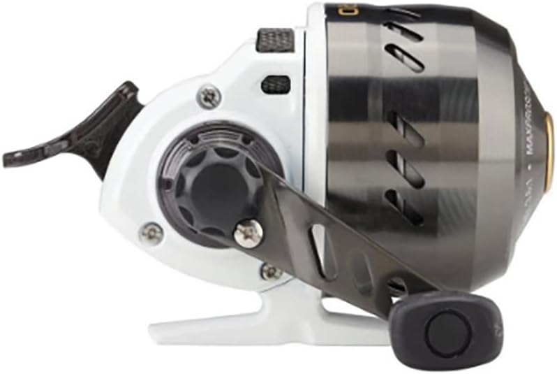 Abu Garcia Max Pro Spincast Reel, 10 Sizes, Left/Right Handle Position, Teflon Twin Cam, Smooth Operation