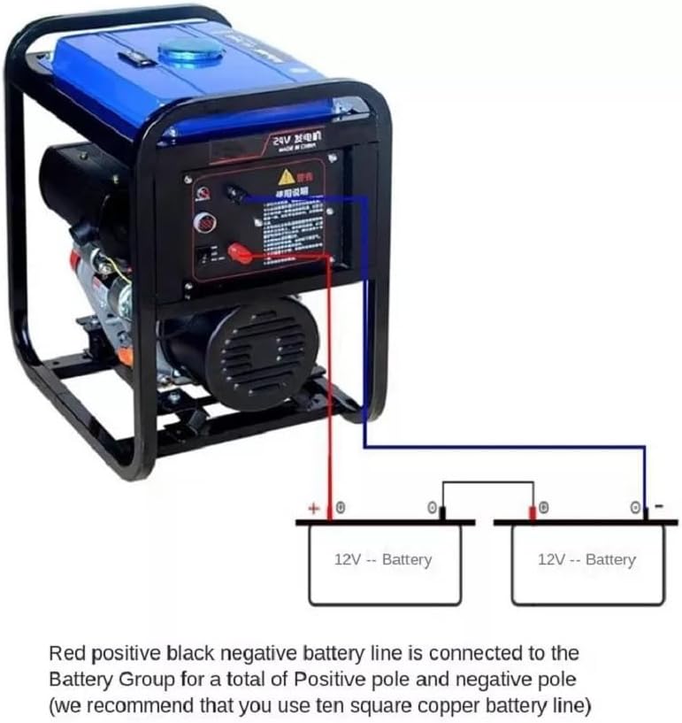 6KW 24V DC Generator 24V Diesel Generator Parking Air Conditioner Diesel Generator