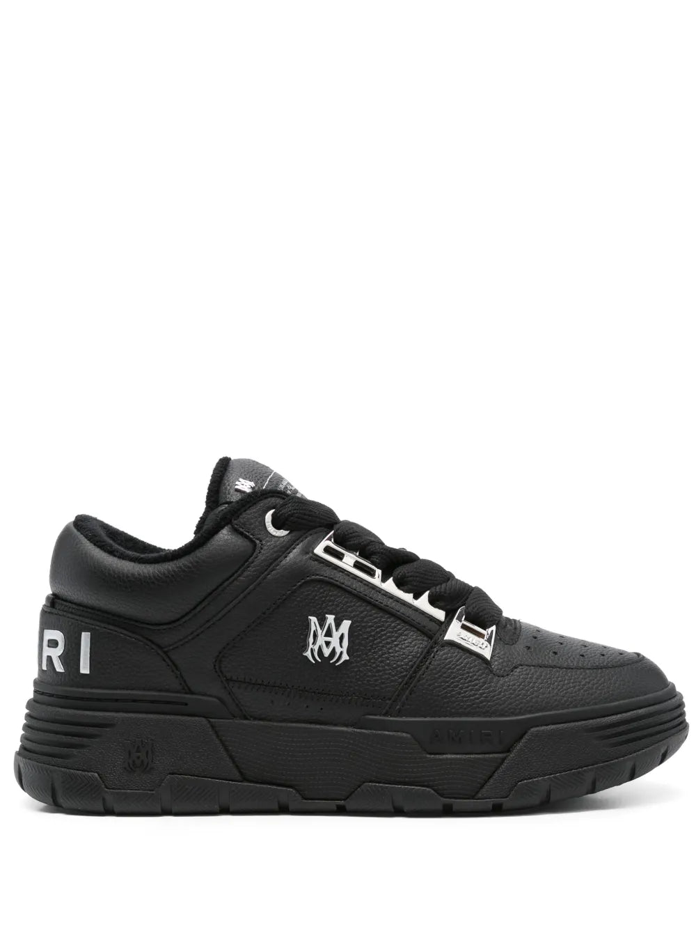 Amiri ロゴ付きのアミリレザースニーカー - Image 3