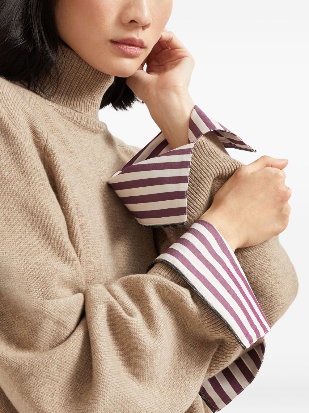 Brunello Cucinelli Cashmere Turtleネックセーター - Image 3