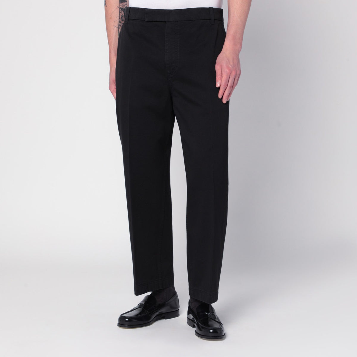 Thom Thom Browne Black Cotton Trousers - Image 3