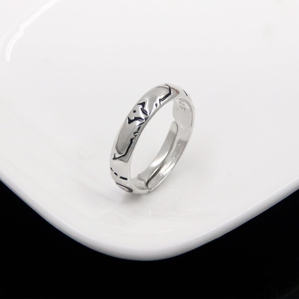 Ryomen Sukuna Cosplay Ring, Lightweight Anime Prop, Fashion Accessory, Halloween, Christmas Present