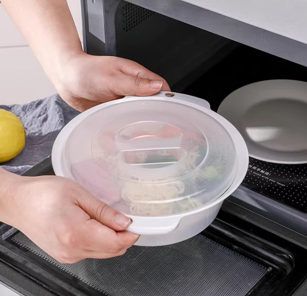 (Made in Japan) Instant Dedicated Pot and Bowl Not Required, Microwave Cooker, Ramen with Vegetables, Easy Clean-Up!