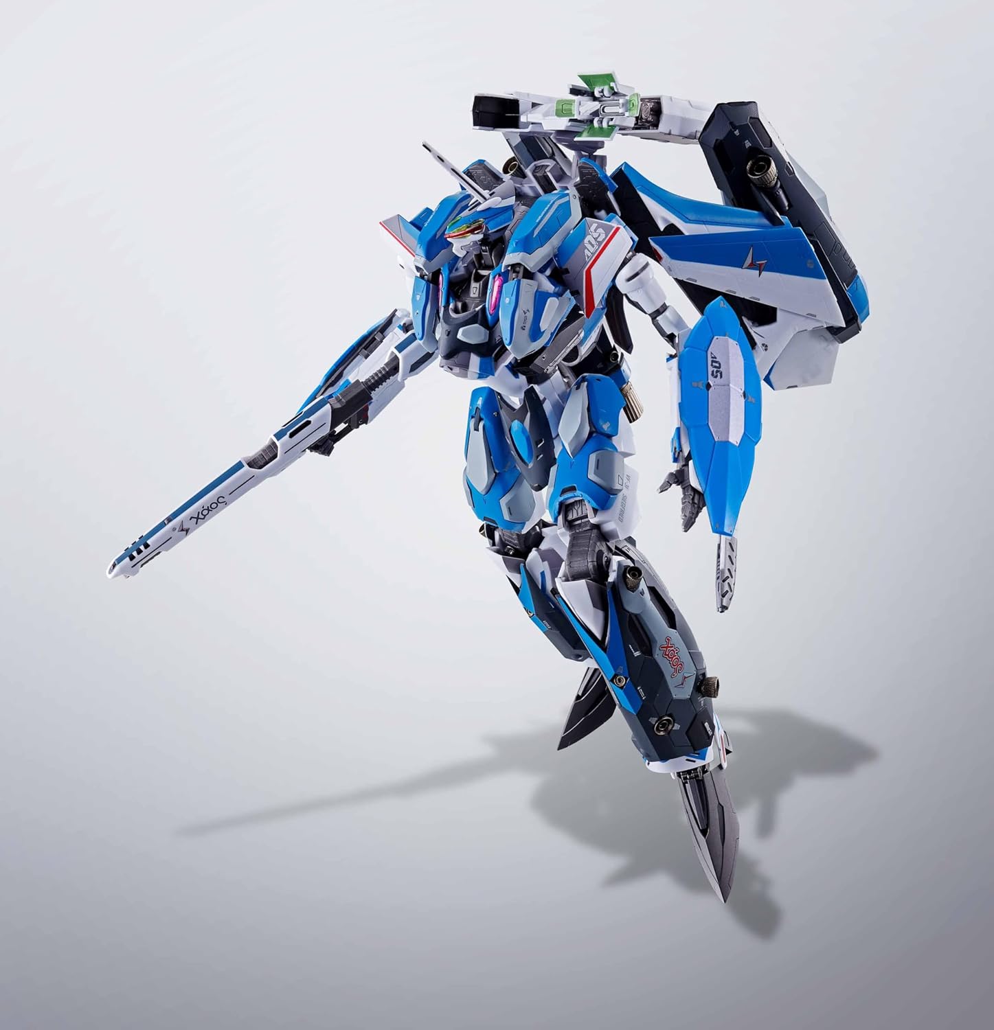 DX Chogokin Macross Δ (Delta) VF-31J Super Zeekfried (Hayate Immerman Machine) Revival Ver. Approx. 10.2 inches (260 mm), PVC & ABS & Die Cast Painted Action Figure