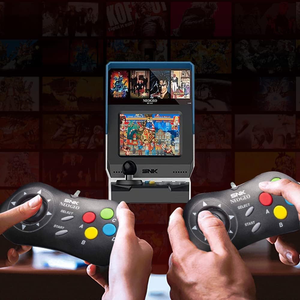 NEOGEO Mini PAD - 黒 NEO GEO Mini/NEO-GEO Arcade Stick Pro用 SNKクラシック有線ゲームコントローラ