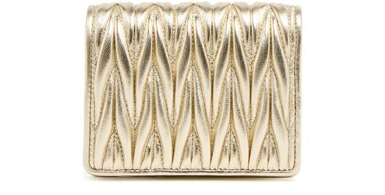 MIU MIU Small quilted nappa leather wallet - Image 3