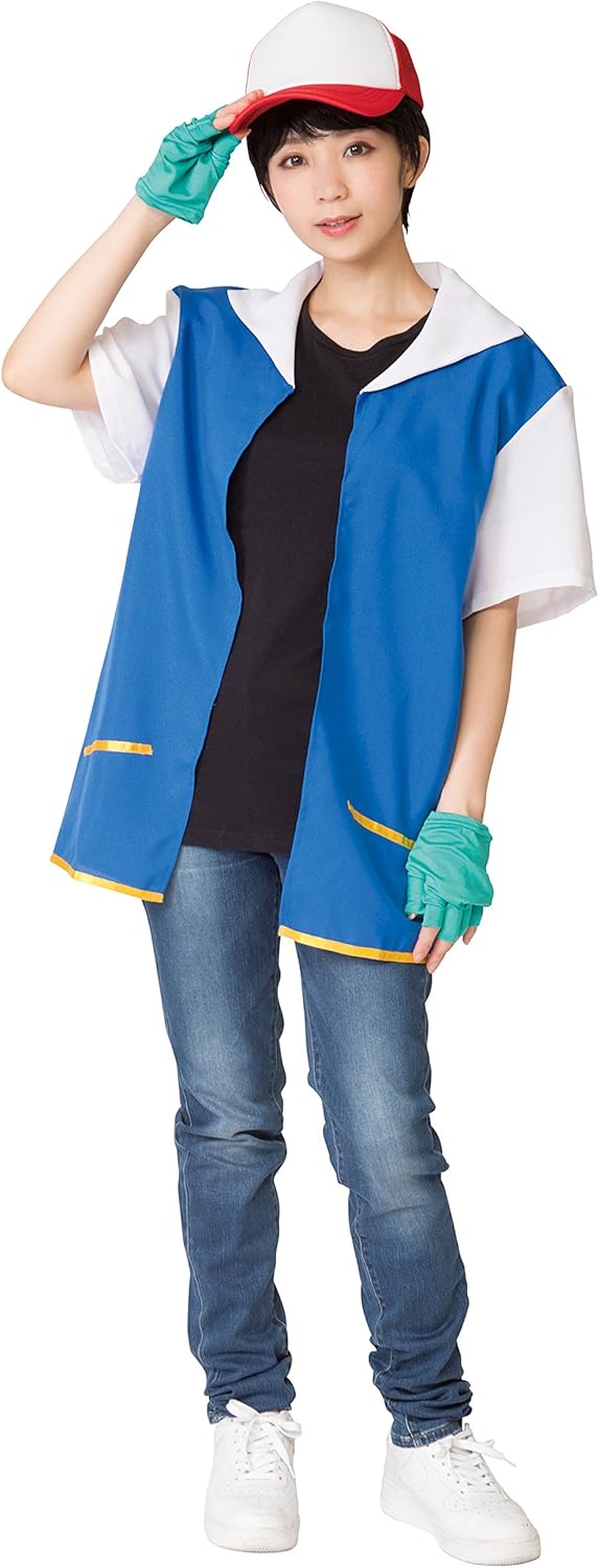 Clearstone Nari-Chara Research Department Cosplay, Halloween, Get Boys, Unisex, Blue