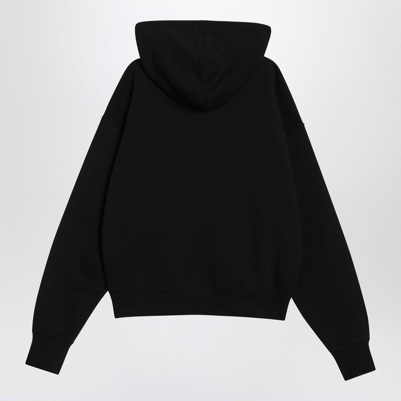 Alexander アレクサンダーMCクイーンブラックコットンパーカー - Image 3