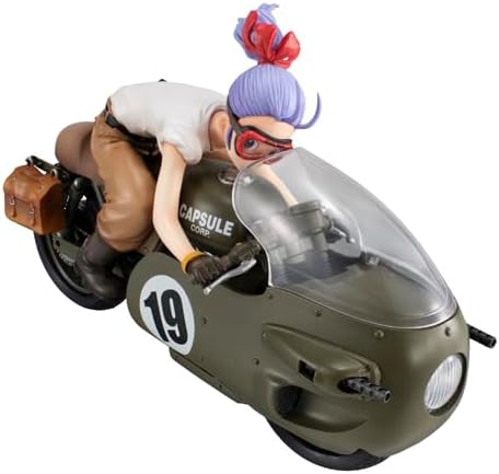 MegaHouse Desktop Real Macoi Dragon Ball 03 Bloomer, Limited Reproduction Specifications, Approx. 6.3 inches (160 mm), PVC Pre-painted Complete Figure