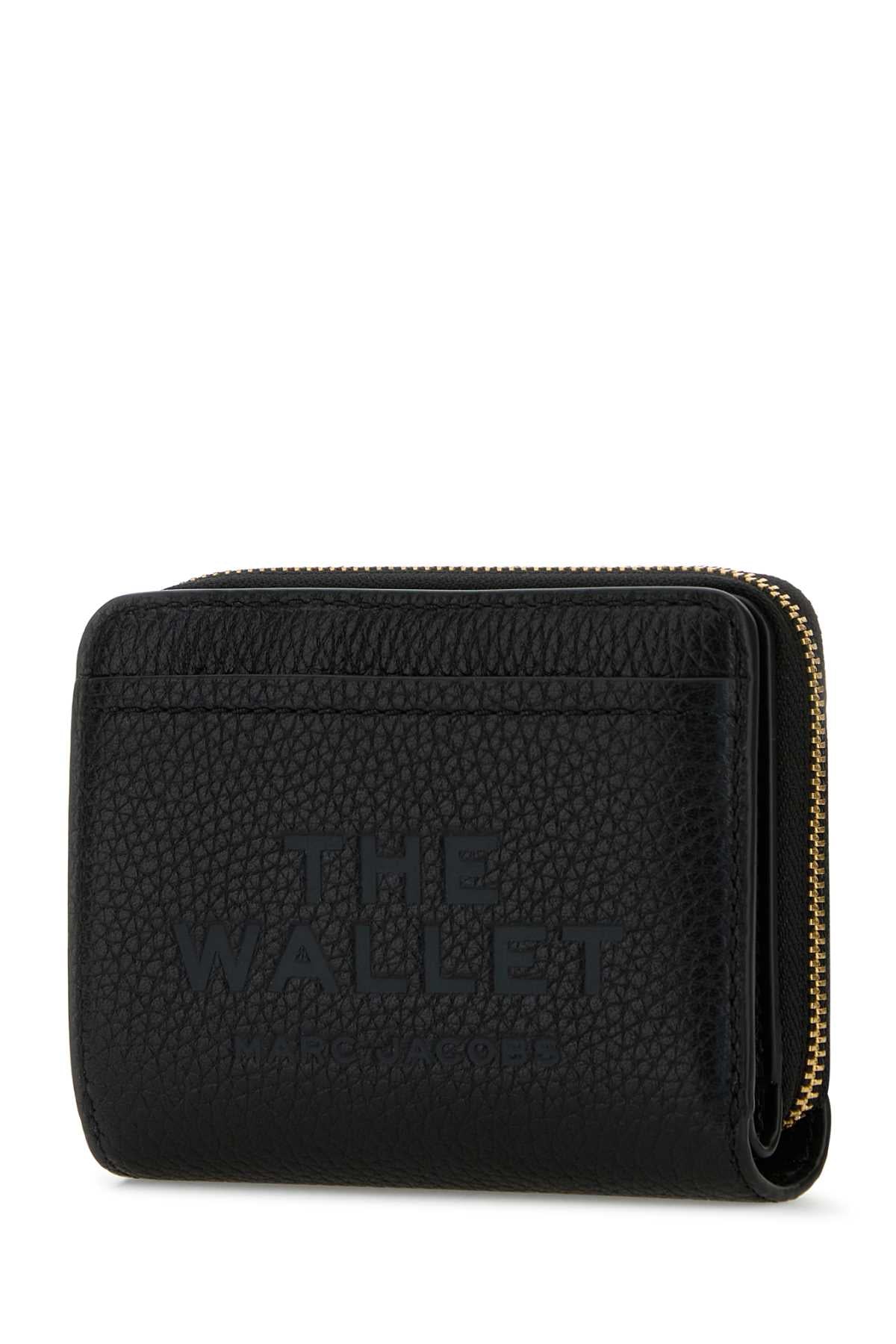Marc マークジェイコブスブラックレザーウォレット - Image 3