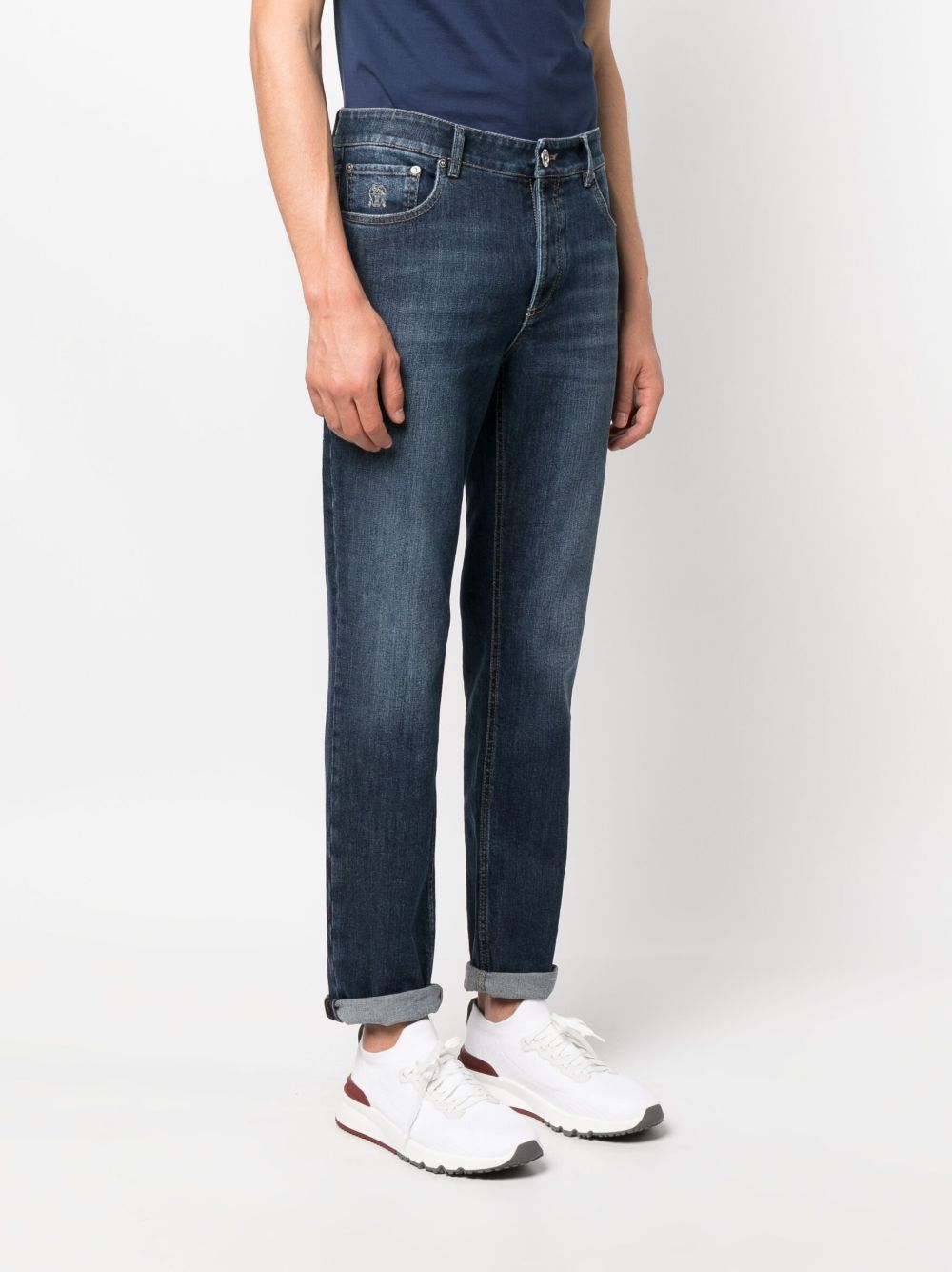 Brunello Brunello Cucinelli Denim Cotton Jeans - Image 3