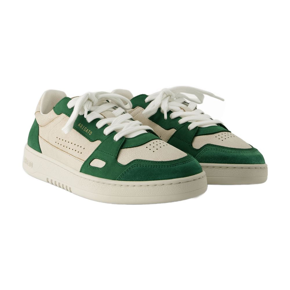 Axel ダイスロースニーカーAxel Arigato Leather White/Kale Green - Image 3