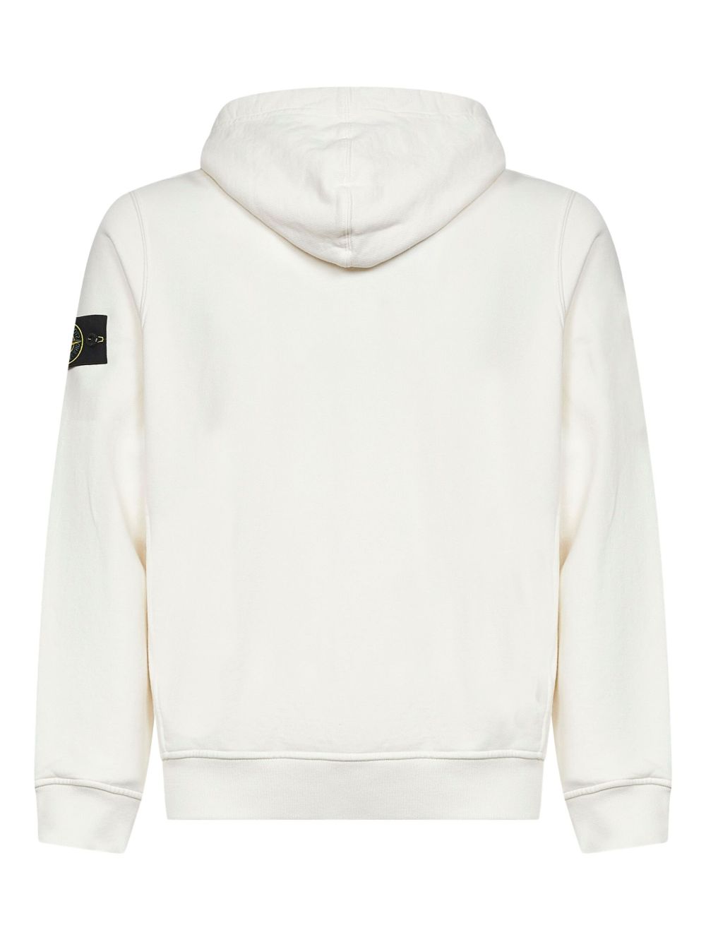 Stone Stone Island Logo Cotton Hoodie - Image 3