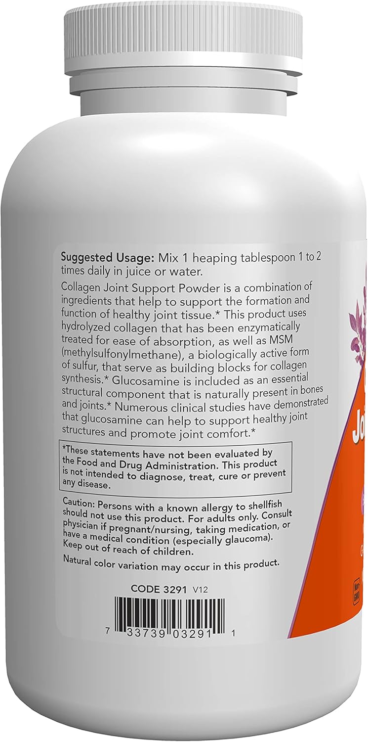 Now Foods JOINT SUPPORT POWDER 11 OZ